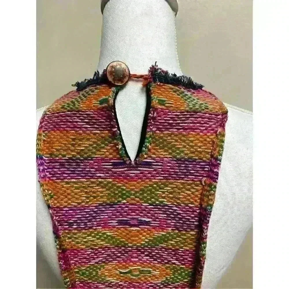 Nwt free‎ PEOPLE 𝅺Rare Hearts Crochet Knit Dress/Tunic, XS. - Picture 5 of 10